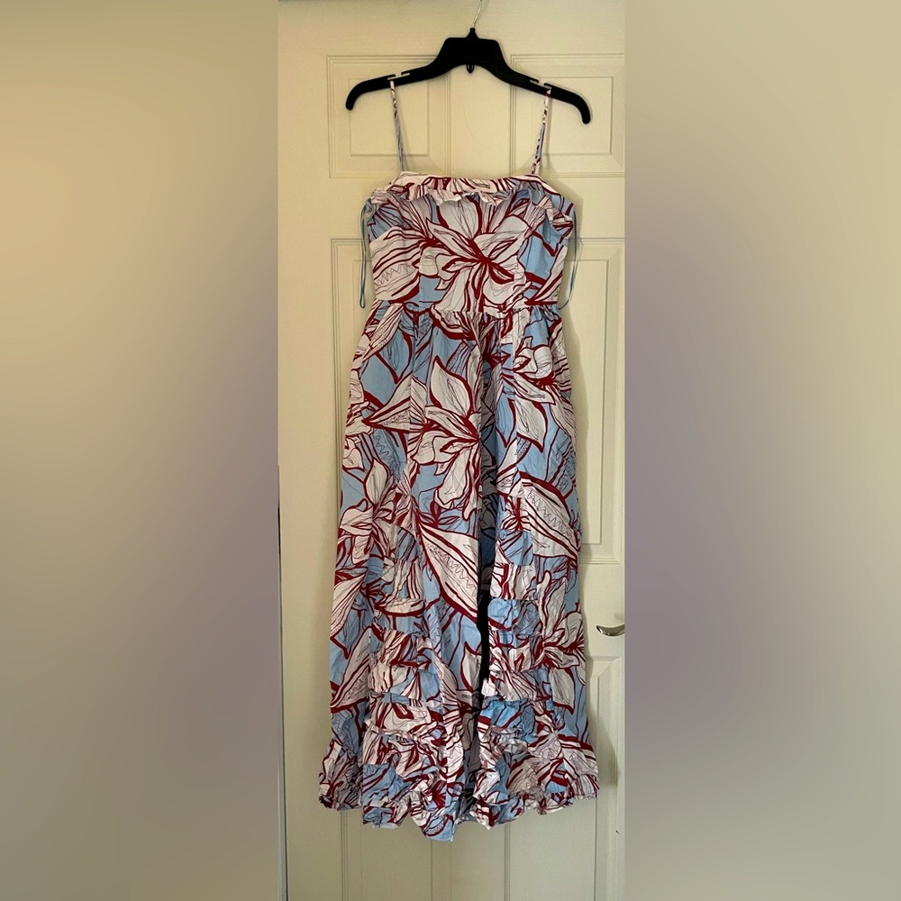 NICHOLAS Mocha Etched Floral Dress “Julie Dress”